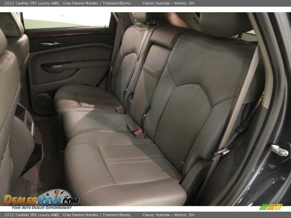 2012 Cadillac SRX Luxury AWD Gray Flannel Metallic / Titanium/Ebony Photo #16