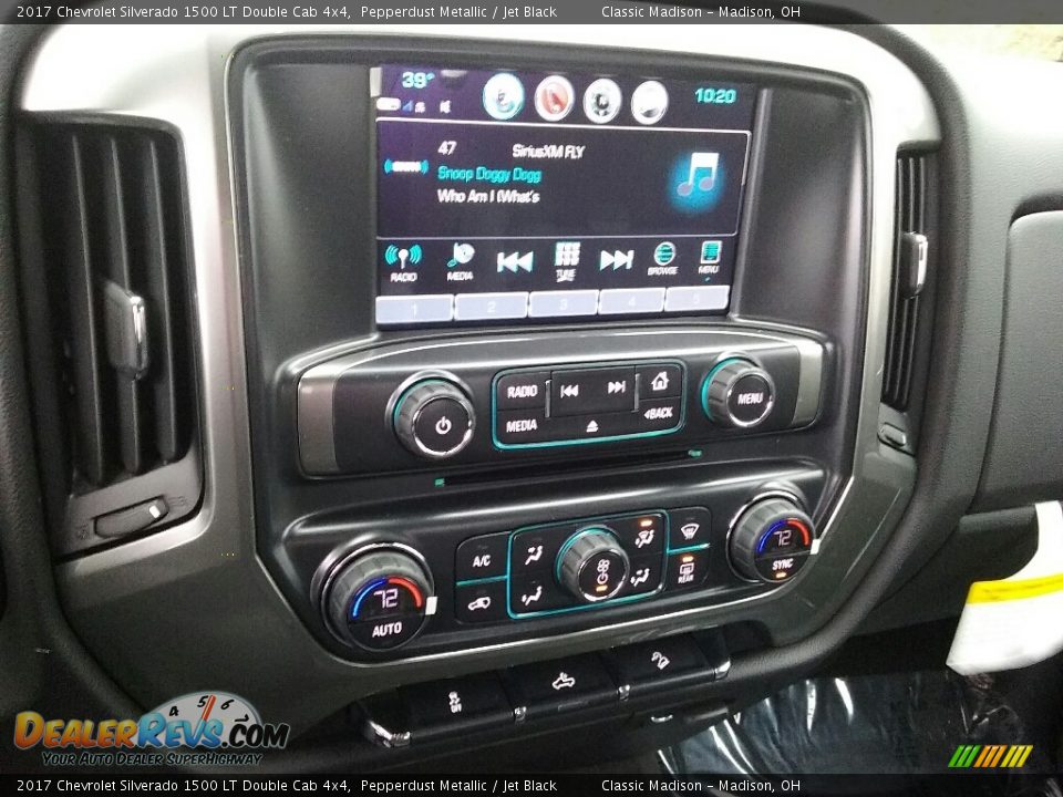 2017 Chevrolet Silverado 1500 LT Double Cab 4x4 Pepperdust Metallic / Jet Black Photo #5