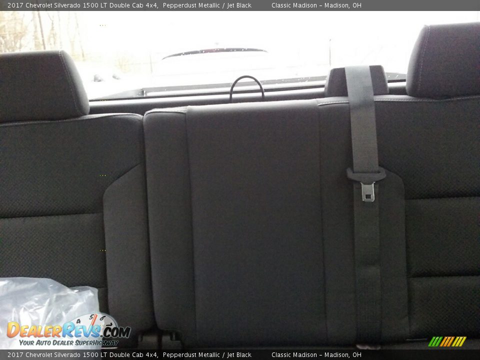 2017 Chevrolet Silverado 1500 LT Double Cab 4x4 Pepperdust Metallic / Jet Black Photo #8