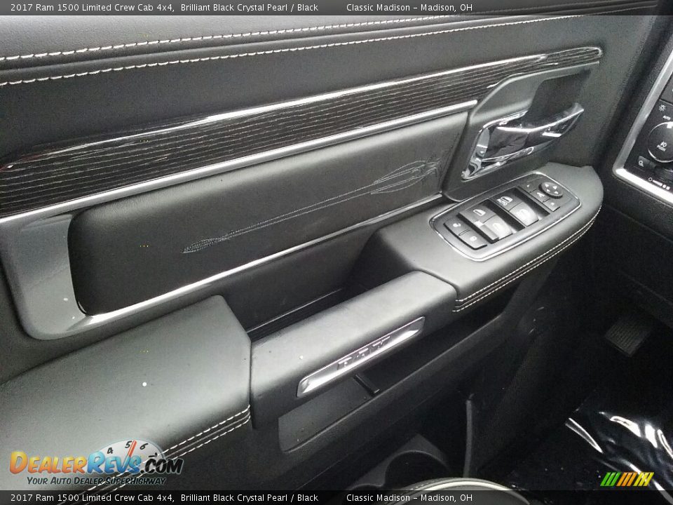 Door Panel of 2017 Ram 1500 Limited Crew Cab 4x4 Photo #11