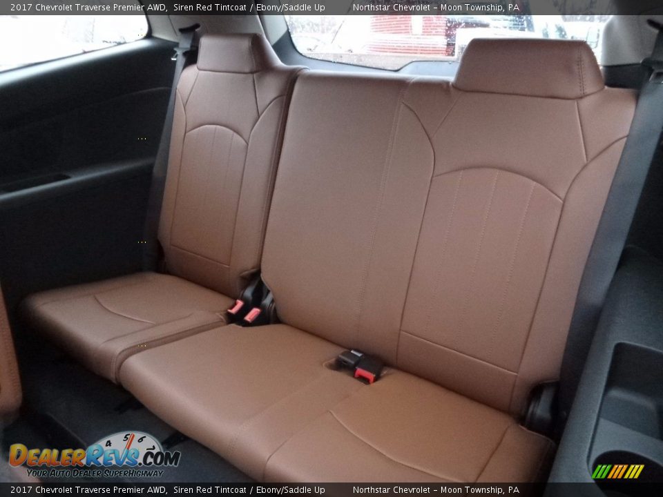 Rear Seat of 2017 Chevrolet Traverse Premier AWD Photo #12