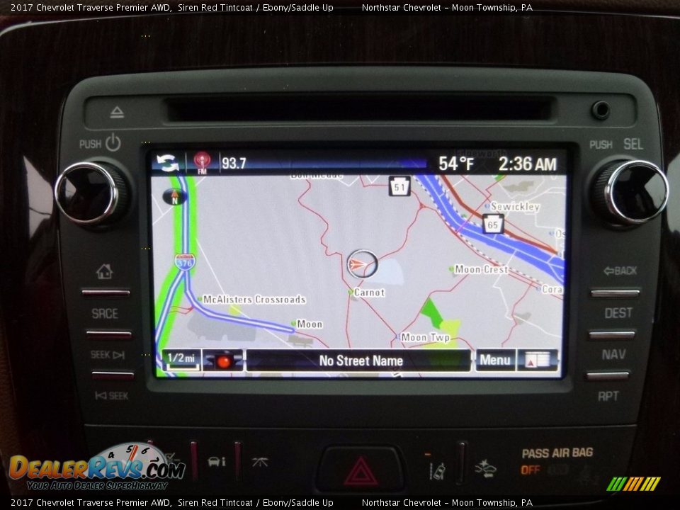 Navigation of 2017 Chevrolet Traverse Premier AWD Photo #17