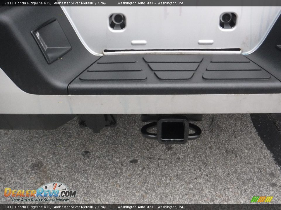 2011 Honda Ridgeline RTS Alabaster Silver Metallic / Gray Photo #14