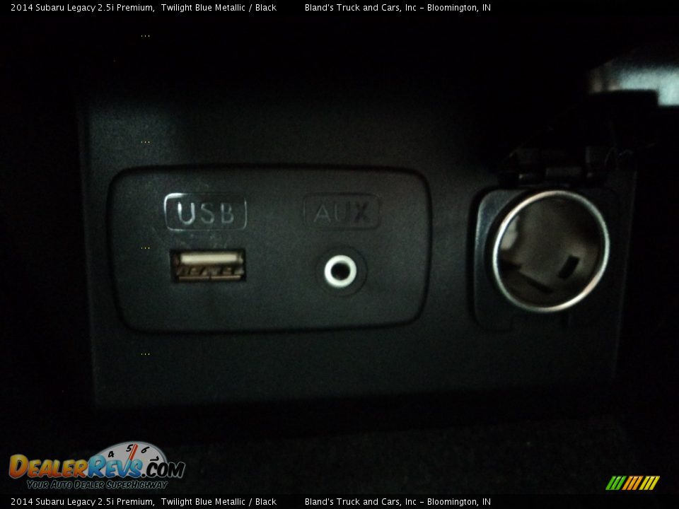 2014 Subaru Legacy 2.5i Premium Twilight Blue Metallic / Black Photo #22