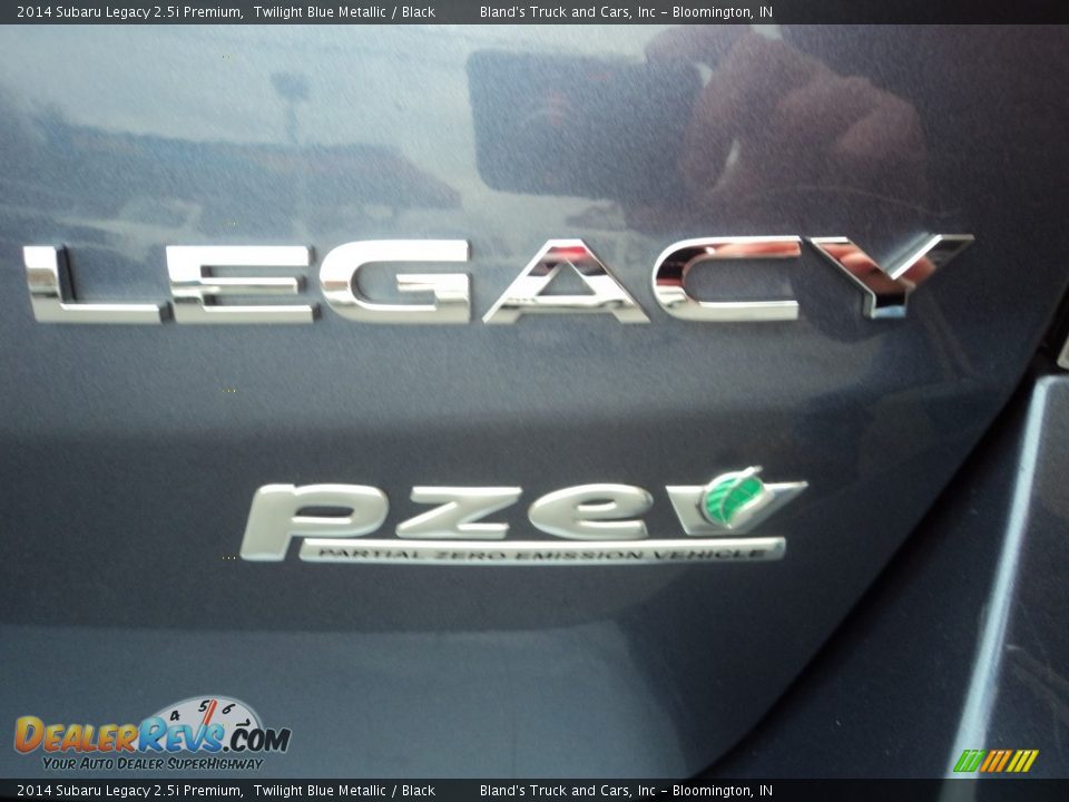2014 Subaru Legacy 2.5i Premium Twilight Blue Metallic / Black Photo #26