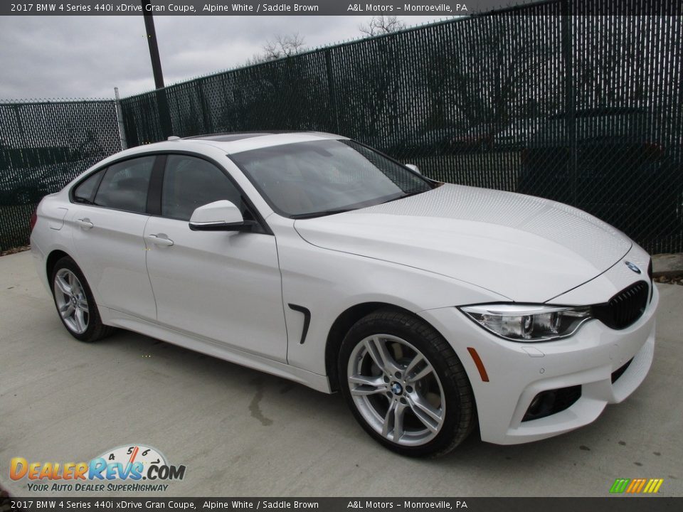Front 3/4 View of 2017 BMW 4 Series 440i xDrive Gran Coupe Photo #1