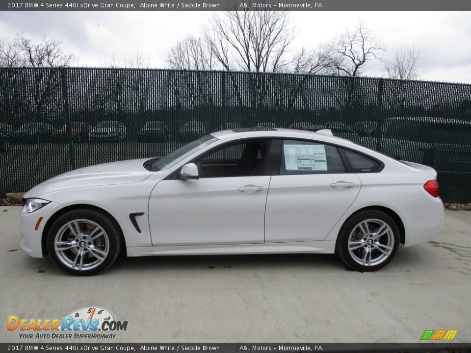 Alpine White 2017 BMW 4 Series 440i xDrive Gran Coupe Photo #8