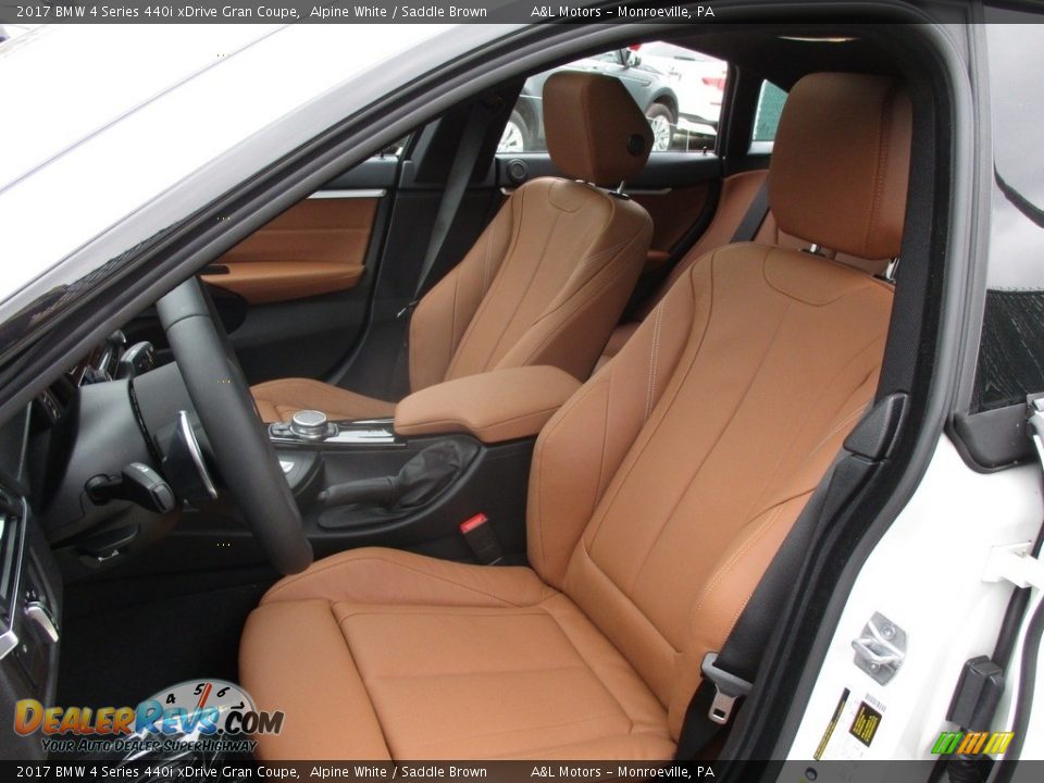 Front Seat of 2017 BMW 4 Series 440i xDrive Gran Coupe Photo #12