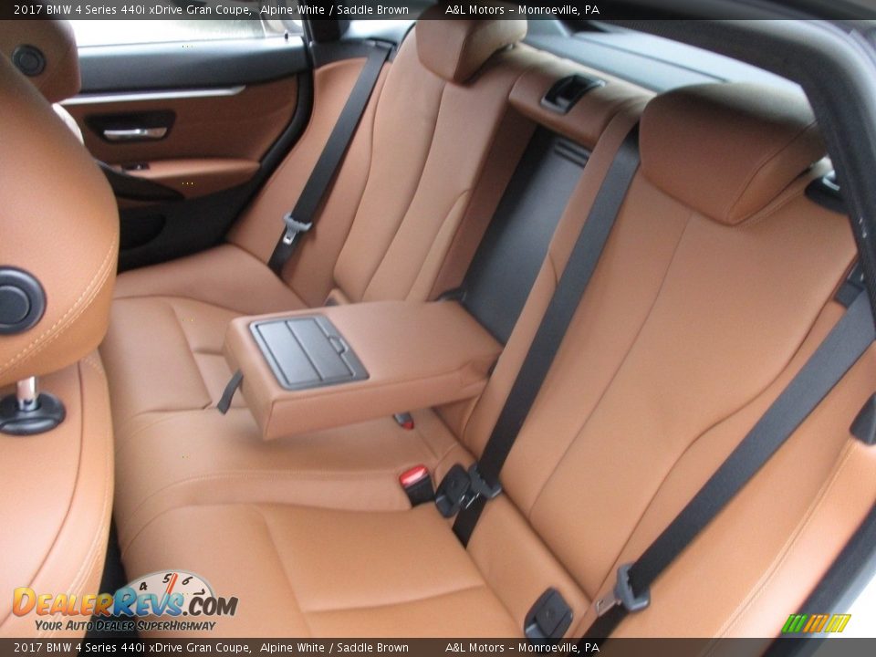 Rear Seat of 2017 BMW 4 Series 440i xDrive Gran Coupe Photo #13