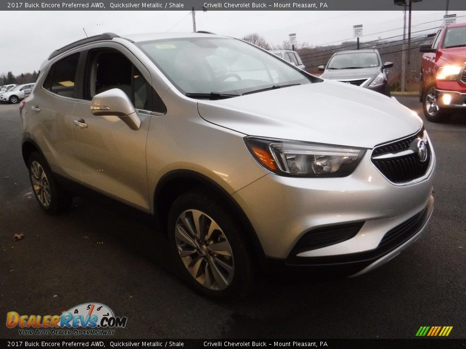 Front 3/4 View of 2017 Buick Encore Preferred AWD Photo #5