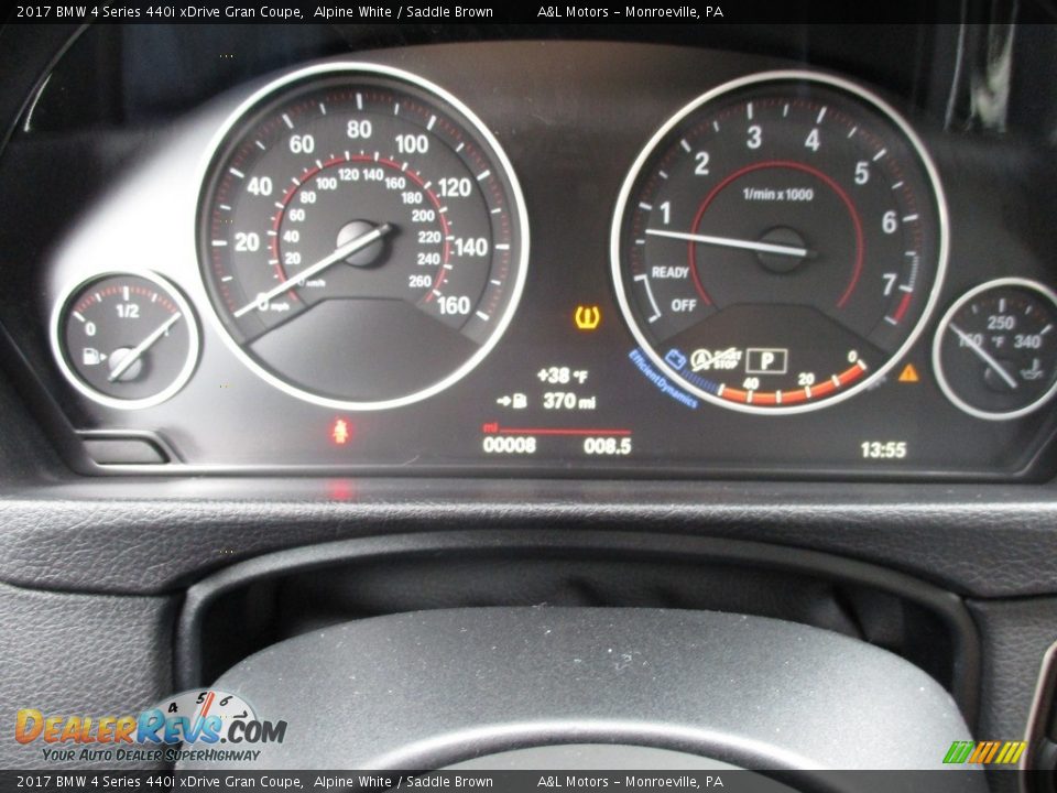 2017 BMW 4 Series 440i xDrive Gran Coupe Gauges Photo #20