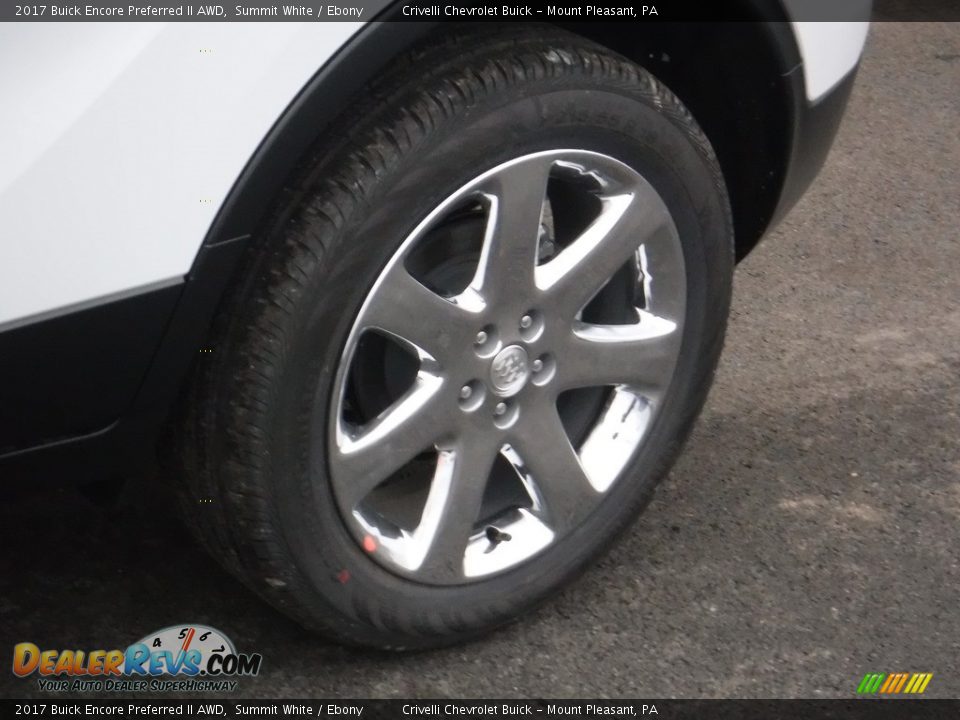 2017 Buick Encore Preferred II AWD Summit White / Ebony Photo #3