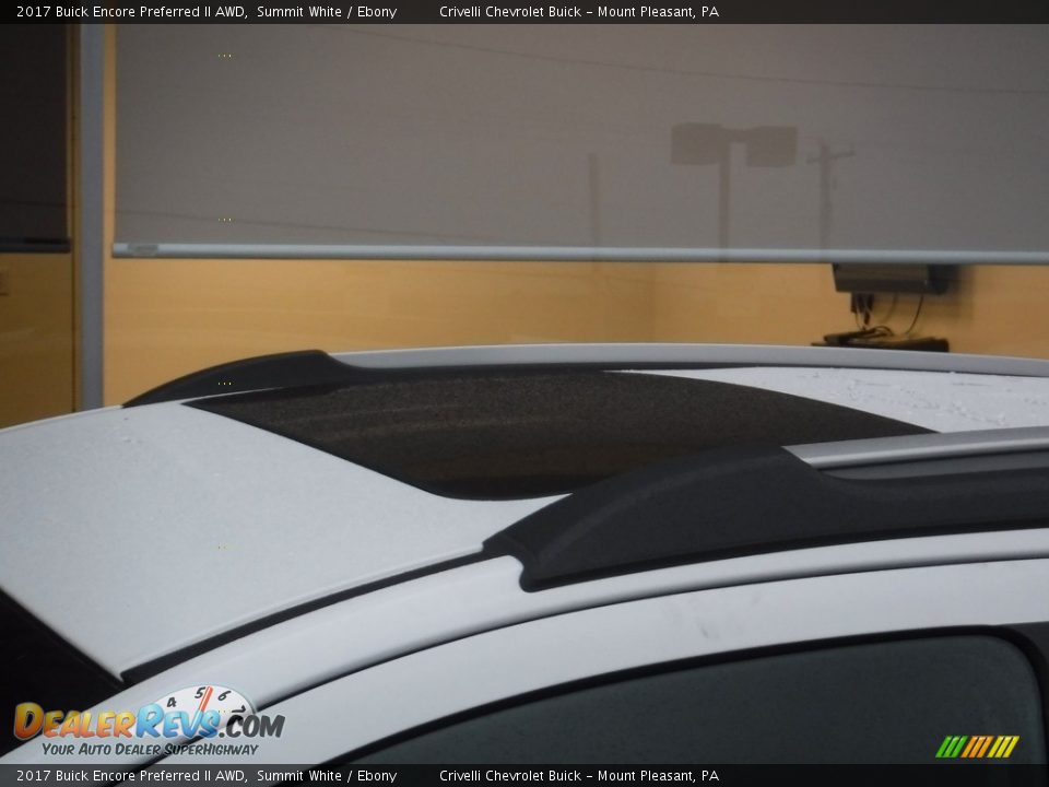 2017 Buick Encore Preferred II AWD Summit White / Ebony Photo #4