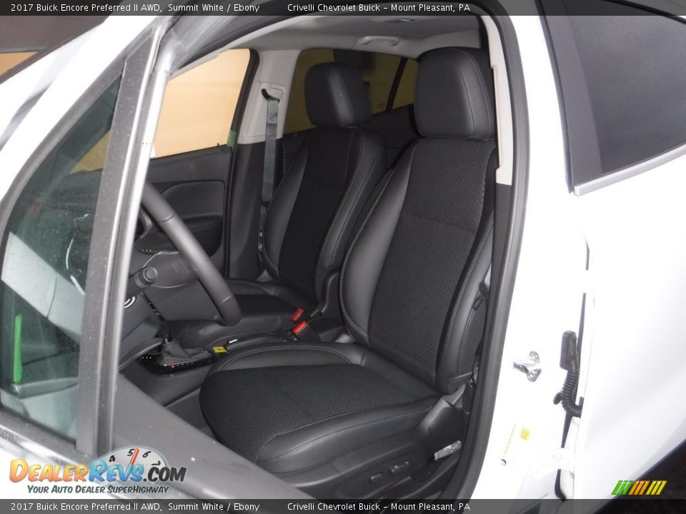 2017 Buick Encore Preferred II AWD Summit White / Ebony Photo #11