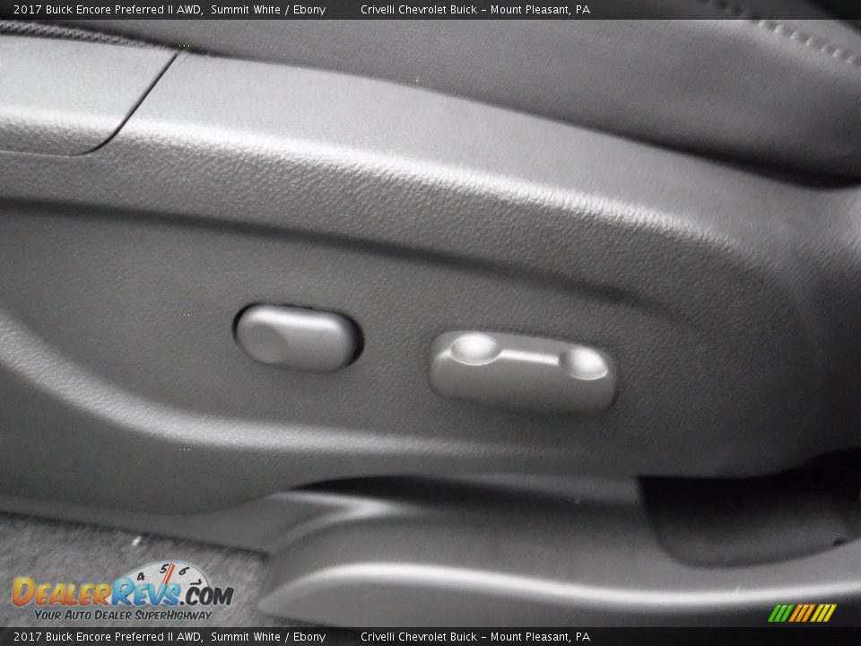 2017 Buick Encore Preferred II AWD Summit White / Ebony Photo #12