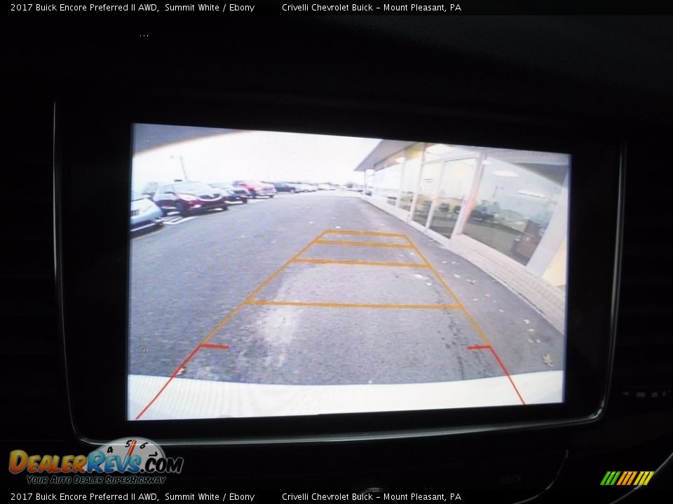 2017 Buick Encore Preferred II AWD Summit White / Ebony Photo #15