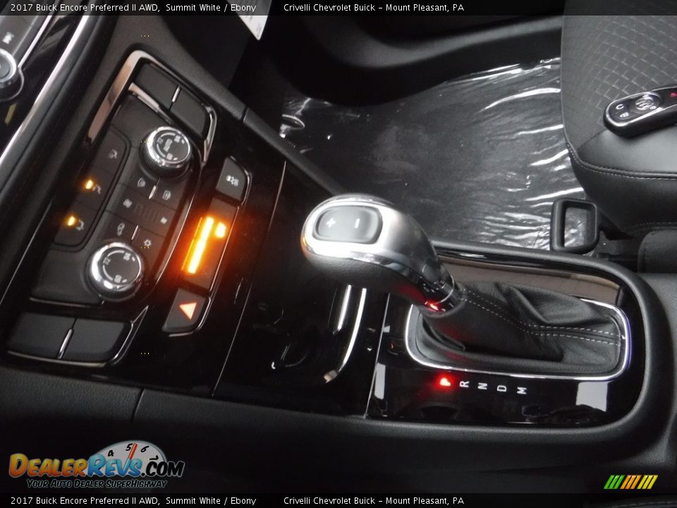 2017 Buick Encore Preferred II AWD Summit White / Ebony Photo #16