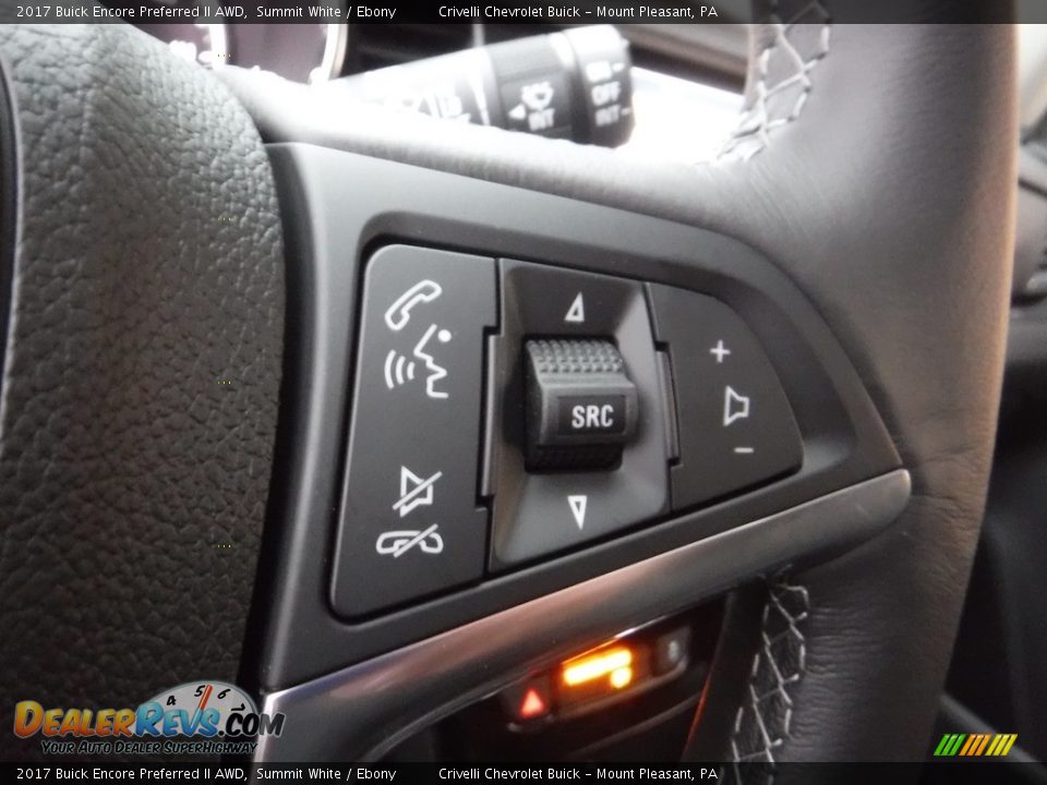 2017 Buick Encore Preferred II AWD Summit White / Ebony Photo #20
