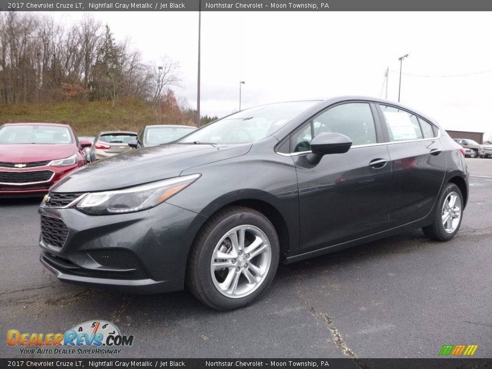 2017 Chevrolet Cruze LT Nightfall Gray Metallic / Jet Black Photo #1