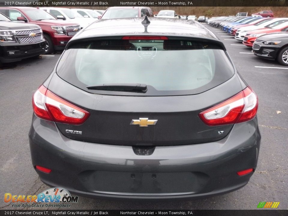 2017 Chevrolet Cruze LT Nightfall Gray Metallic / Jet Black Photo #6