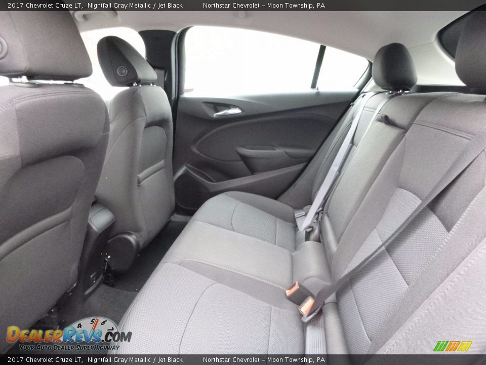 2017 Chevrolet Cruze LT Nightfall Gray Metallic / Jet Black Photo #12
