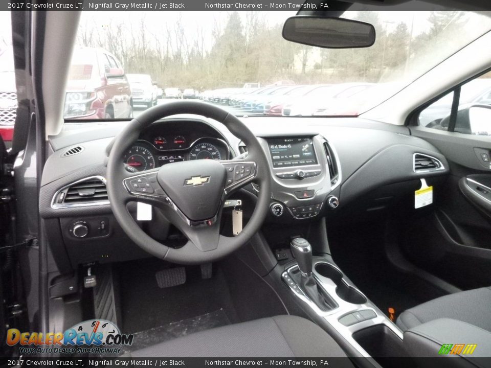 2017 Chevrolet Cruze LT Nightfall Gray Metallic / Jet Black Photo #13