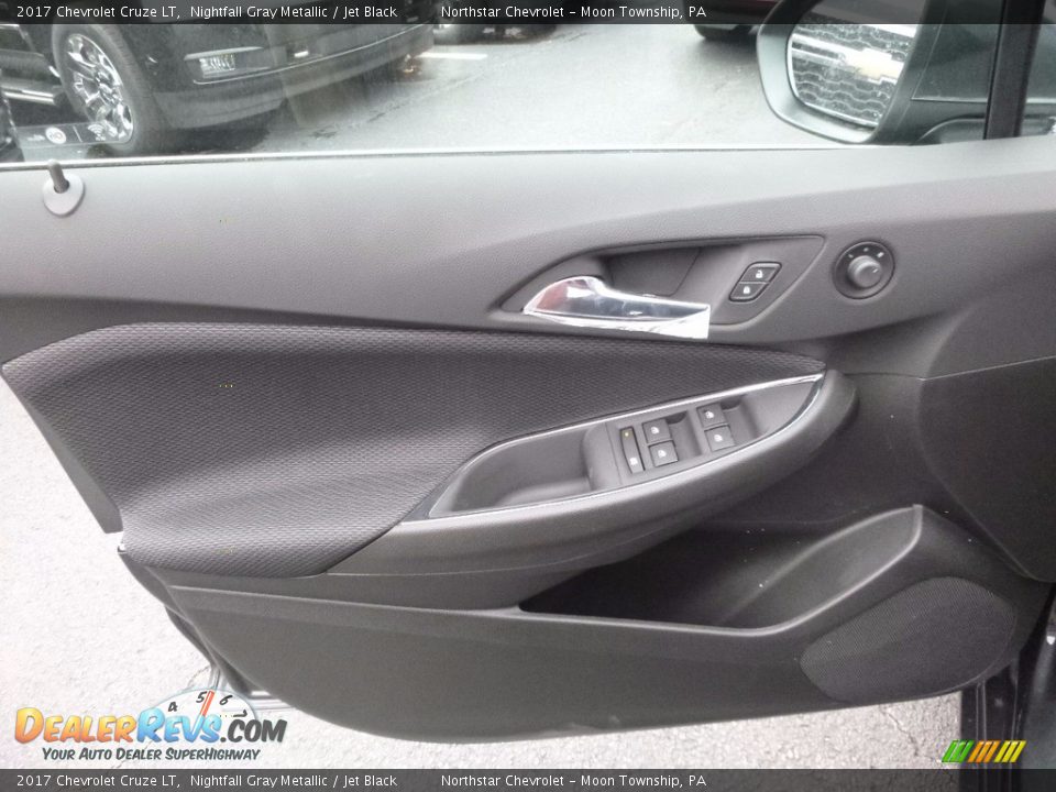 2017 Chevrolet Cruze LT Nightfall Gray Metallic / Jet Black Photo #14
