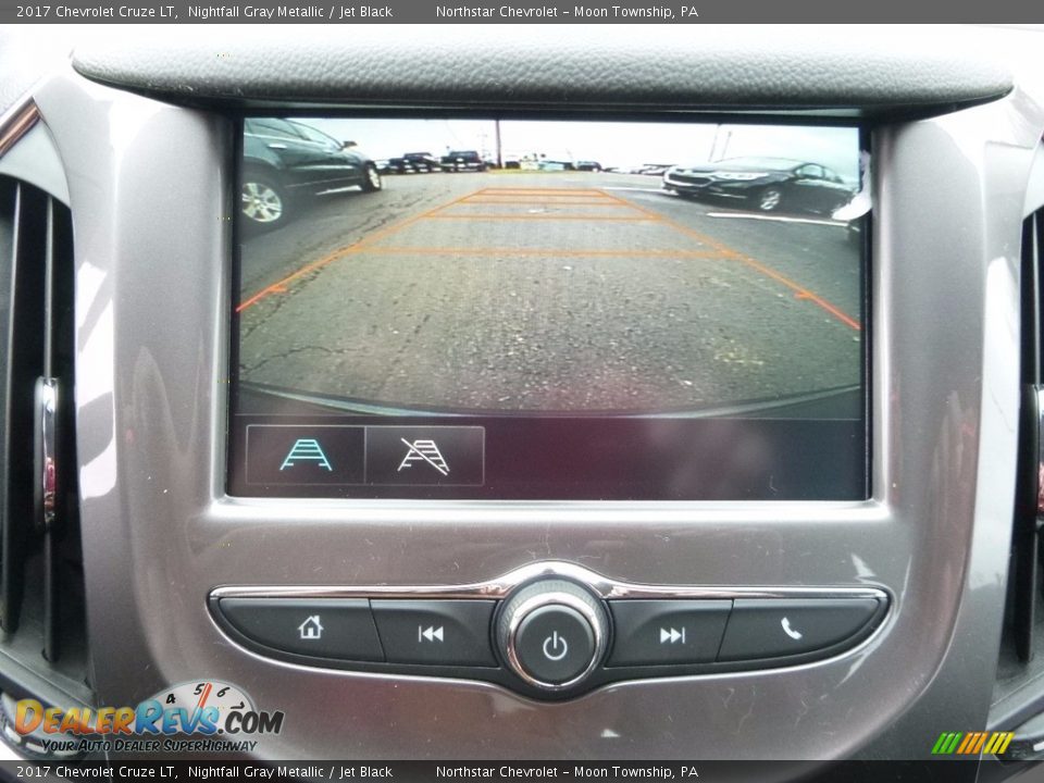 2017 Chevrolet Cruze LT Nightfall Gray Metallic / Jet Black Photo #18