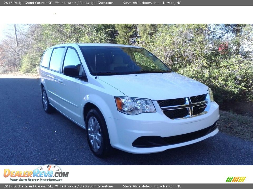2017 Dodge Grand Caravan SE White Knuckle / Black/Light Graystone Photo #4