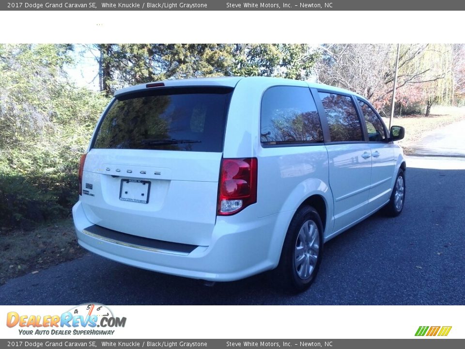 2017 Dodge Grand Caravan SE White Knuckle / Black/Light Graystone Photo #6