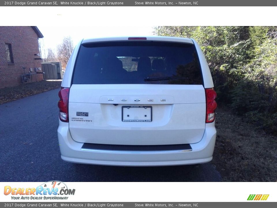 2017 Dodge Grand Caravan SE White Knuckle / Black/Light Graystone Photo #7