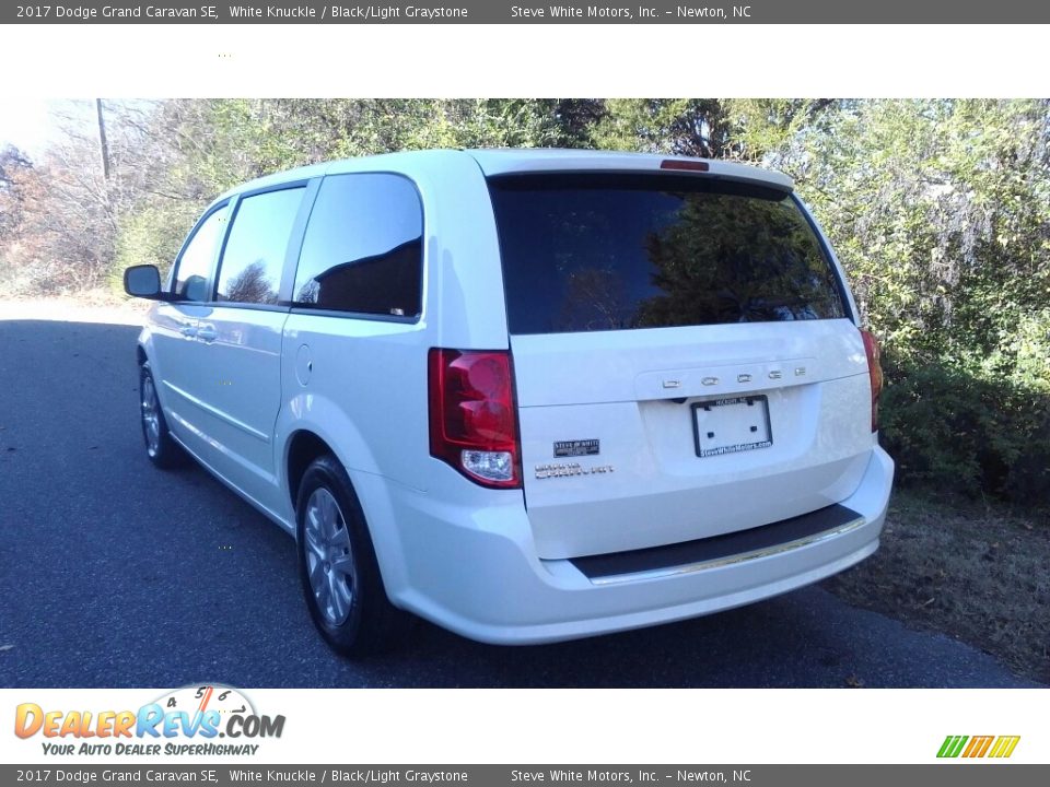 2017 Dodge Grand Caravan SE White Knuckle / Black/Light Graystone Photo #8