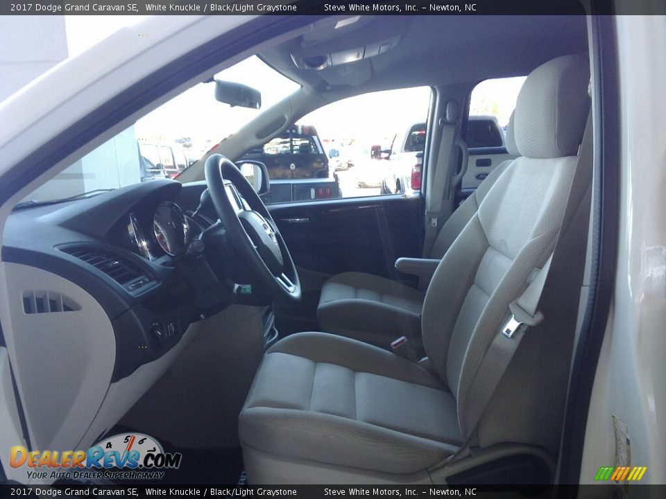 2017 Dodge Grand Caravan SE White Knuckle / Black/Light Graystone Photo #10