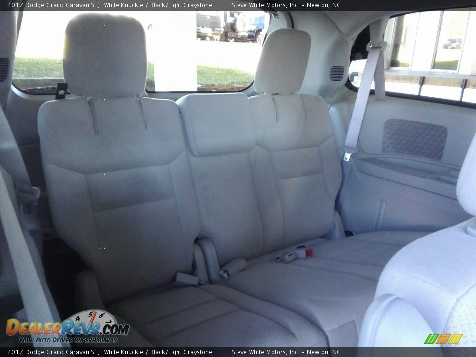 2017 Dodge Grand Caravan SE White Knuckle / Black/Light Graystone Photo #12