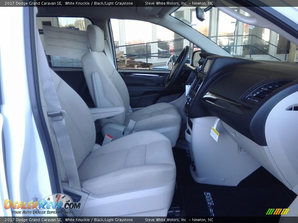2017 Dodge Grand Caravan SE White Knuckle / Black/Light Graystone Photo #14