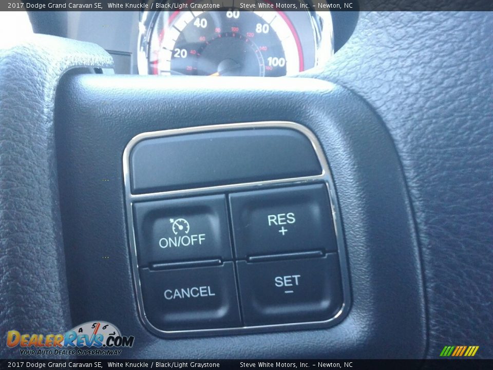 2017 Dodge Grand Caravan SE White Knuckle / Black/Light Graystone Photo #19