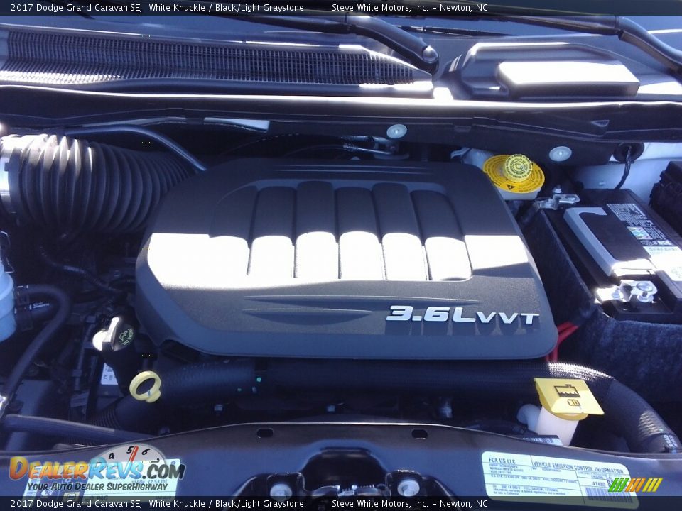 2017 Dodge Grand Caravan SE White Knuckle / Black/Light Graystone Photo #24