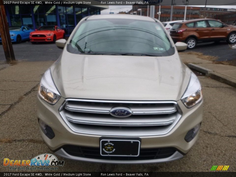 2017 Ford Escape SE 4WD White Gold / Medium Light Stone Photo #7