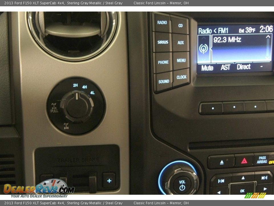 2013 Ford F150 XLT SuperCab 4x4 Sterling Gray Metallic / Steel Gray Photo #9