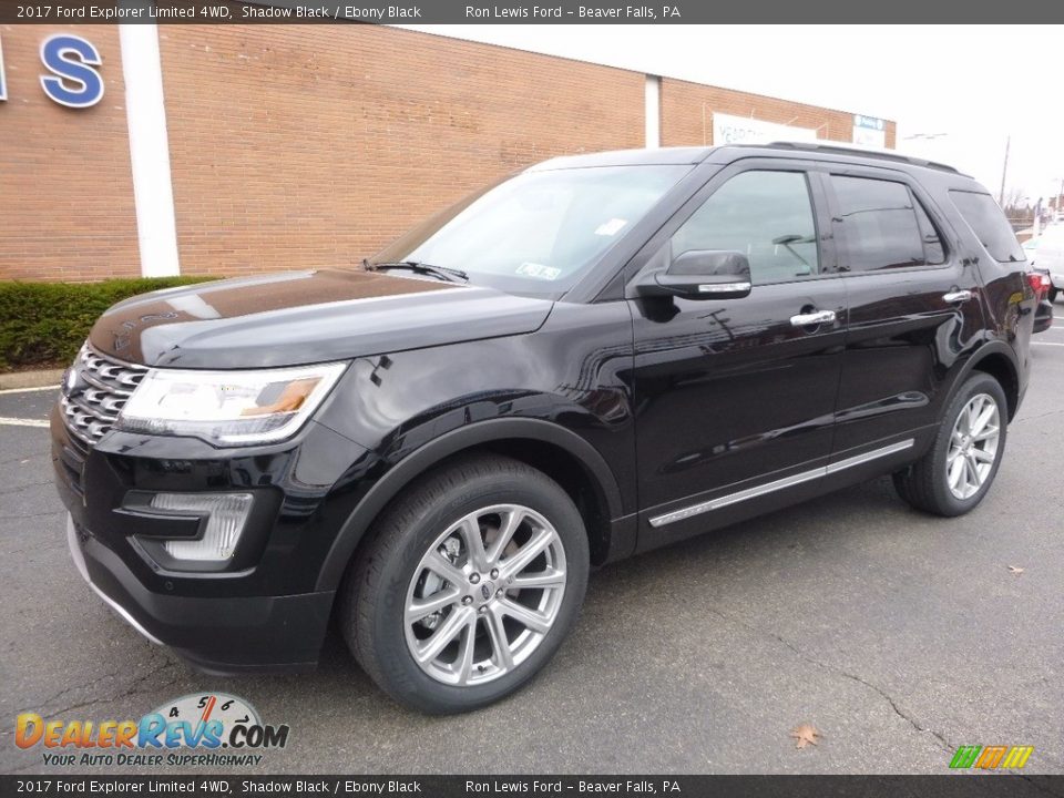Front 3/4 View of 2017 Ford Explorer Limited 4WD Photo #6