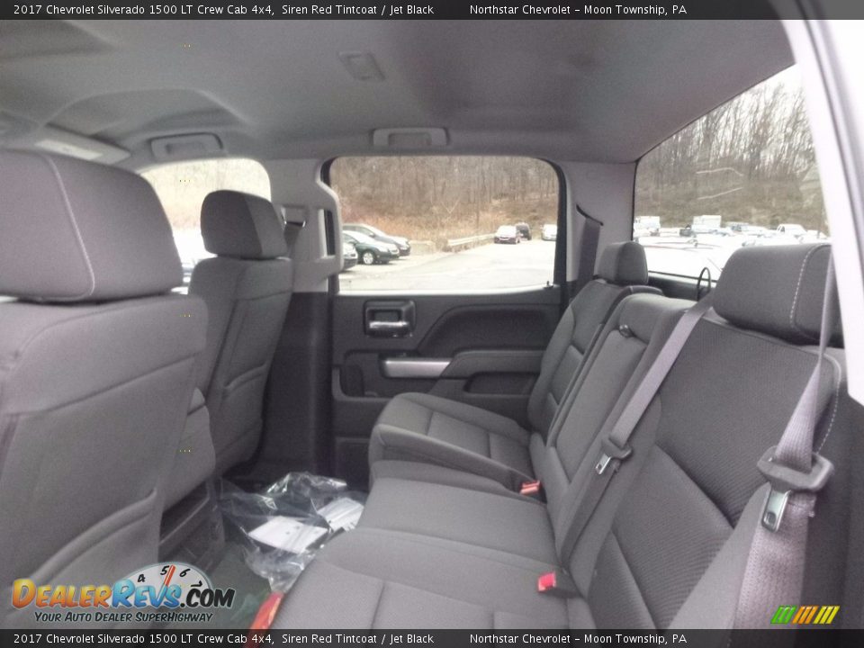 2017 Chevrolet Silverado 1500 LT Crew Cab 4x4 Siren Red Tintcoat / Jet Black Photo #11
