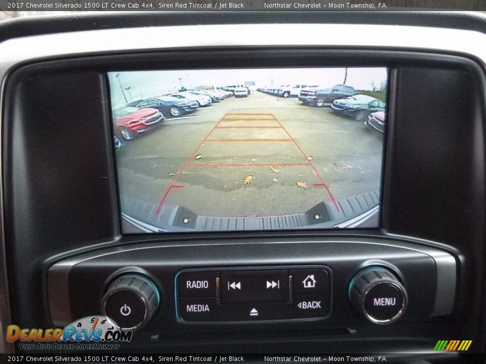 2017 Chevrolet Silverado 1500 LT Crew Cab 4x4 Siren Red Tintcoat / Jet Black Photo #19