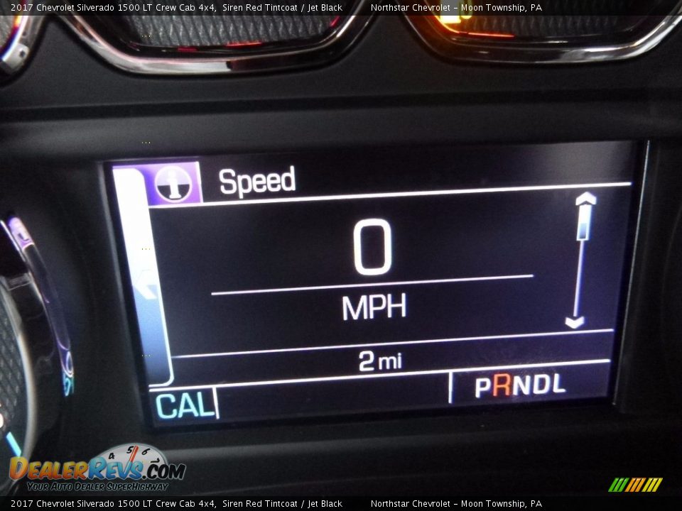 2017 Chevrolet Silverado 1500 LT Crew Cab 4x4 Siren Red Tintcoat / Jet Black Photo #20