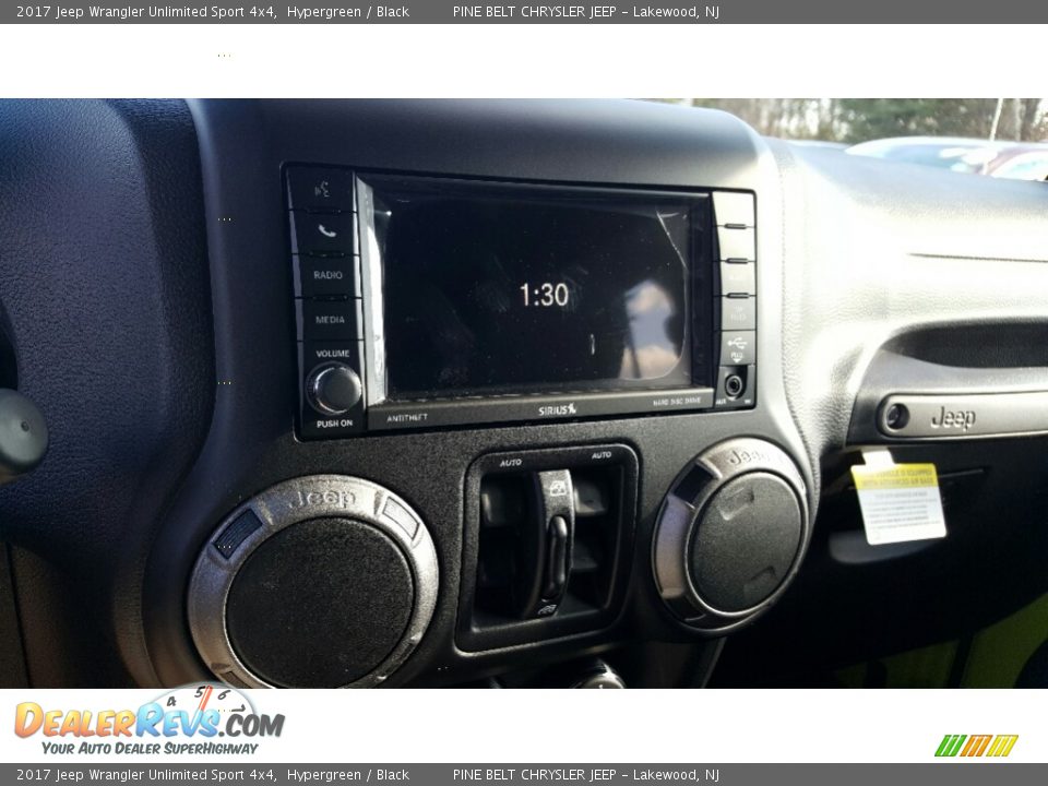 2017 Jeep Wrangler Unlimited Sport 4x4 Hypergreen / Black Photo #10