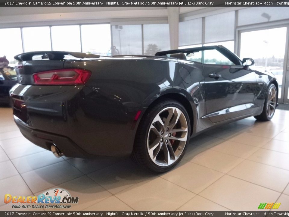 2017 Chevrolet Camaro SS Convertible 50th Anniversary Nightfall Gray Metallic / 50th Anniversary Jet Black/Dark Gray Photo #5