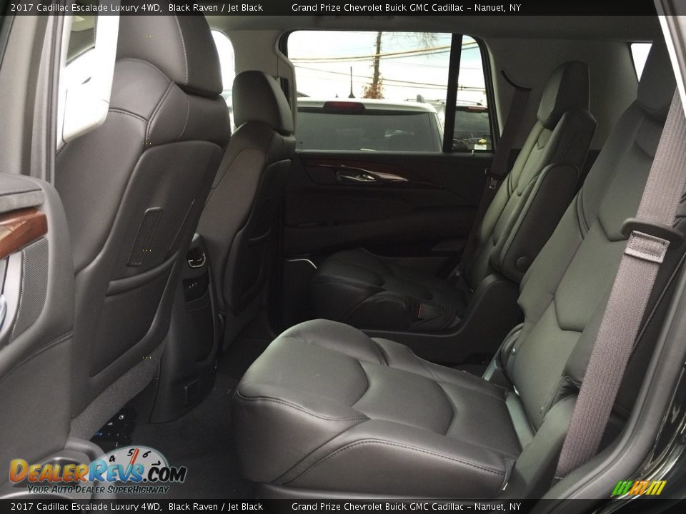 Rear Seat of 2017 Cadillac Escalade Luxury 4WD Photo #7