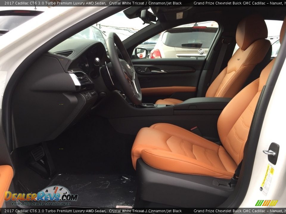 Cinnamon/Jet Black Interior - 2017 Cadillac CT6 3.0 Turbo Premium Luxury AWD Sedan Photo #9