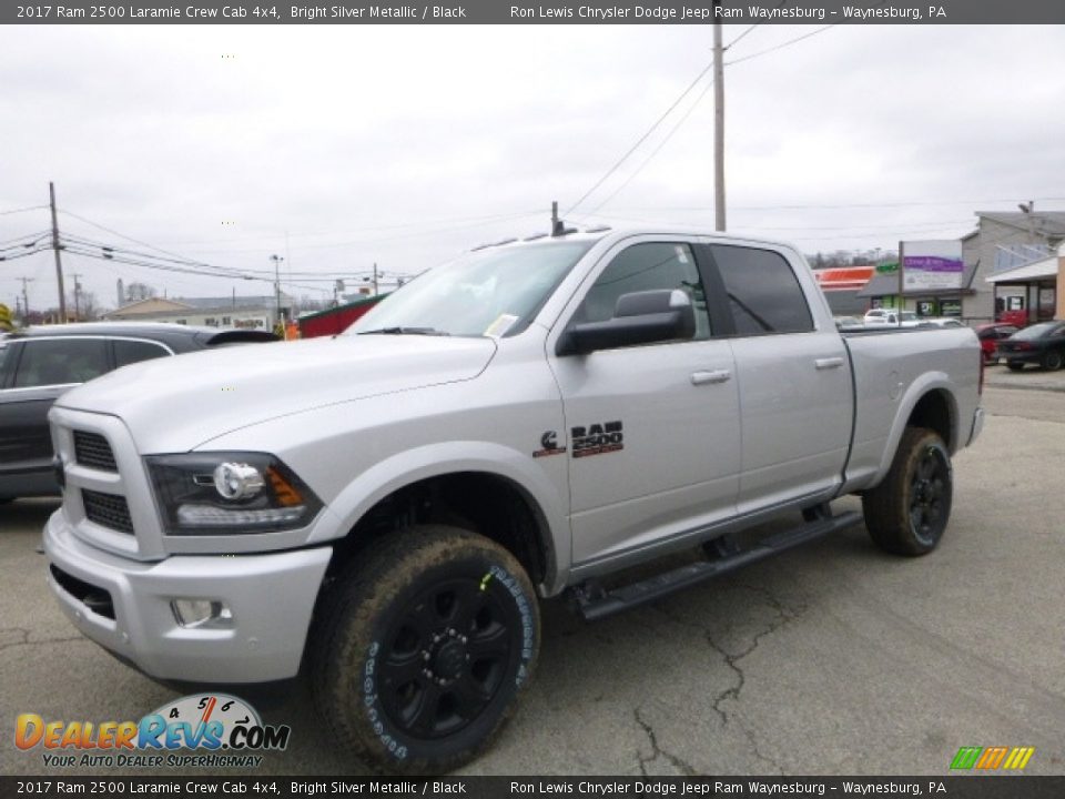 2017 Ram 2500 Laramie Crew Cab 4x4 Bright Silver Metallic / Black Photo #1