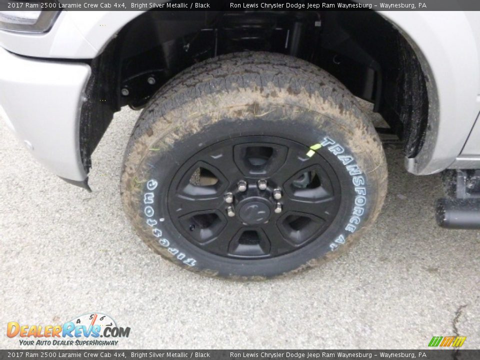 2017 Ram 2500 Laramie Crew Cab 4x4 Bright Silver Metallic / Black Photo #2