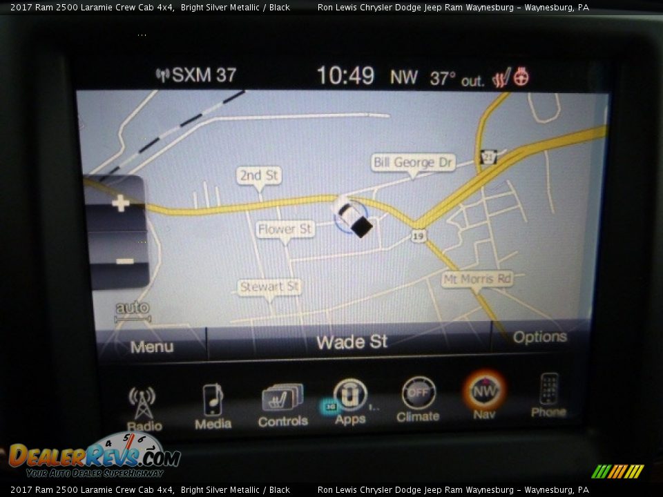 2017 Ram 2500 Laramie Crew Cab 4x4 Bright Silver Metallic / Black Photo #18